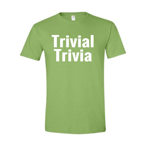 Trivial Trivia Short Sleeved T-shirt