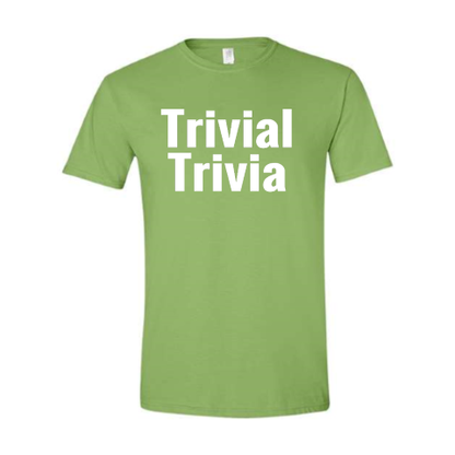 Trivial Trivia Short Sleeved T-shirt